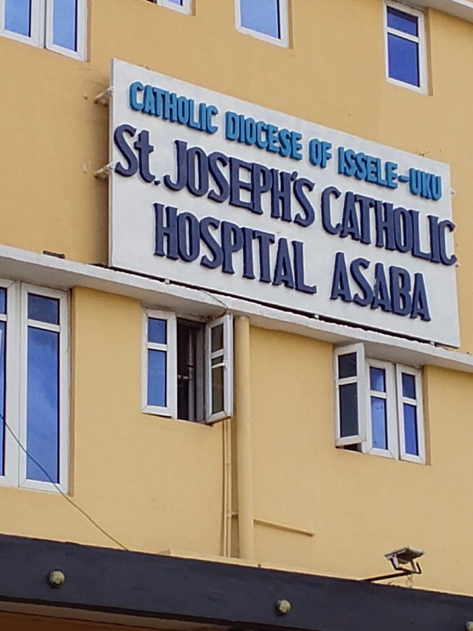 St Joseph's Catholic Hospital Asaba, one of the outreach locations